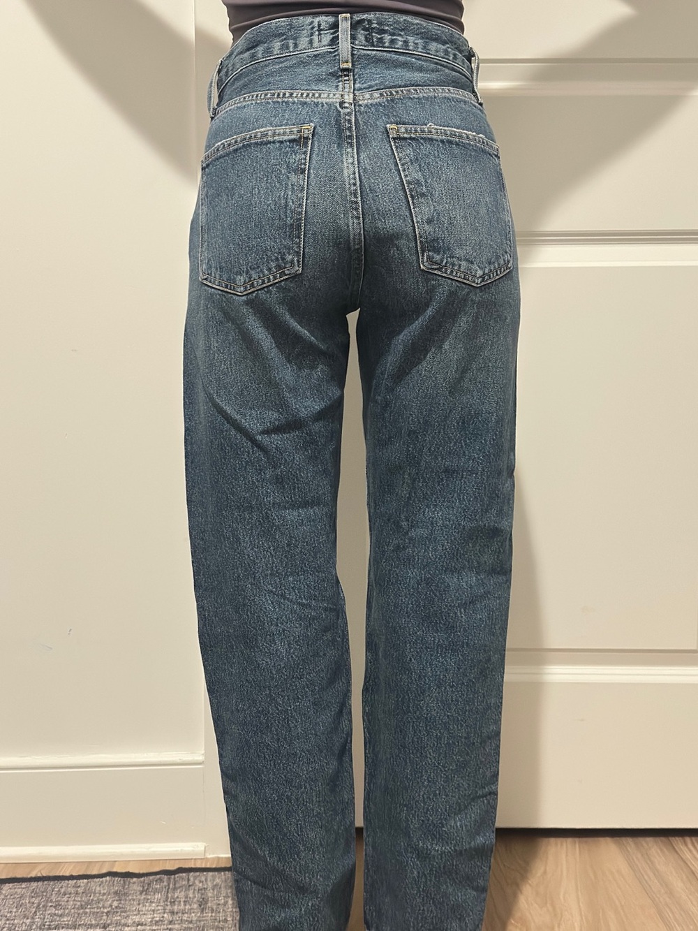 AGOLDE Medium/Dark Wash Jeans - Picture 2 of 5